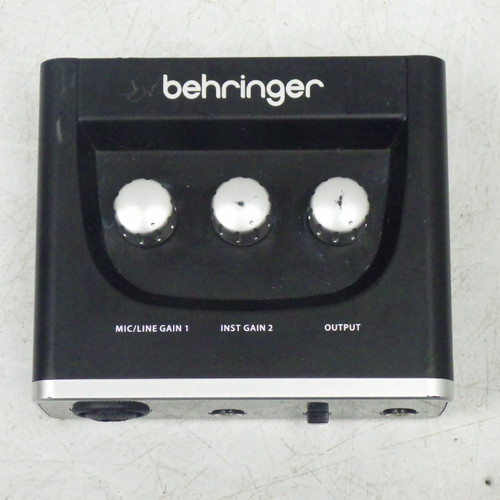 Vist Large View of Product Image Which is Used Behringer U-PHORIA UM2 Computer Interface 2 A/D Recording Inputs