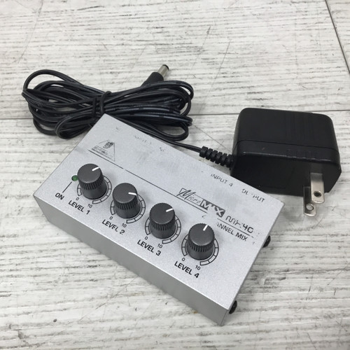 Vist Large View of Product Image Which is Used Behringer Micromix MX400 4 Channel Mixer