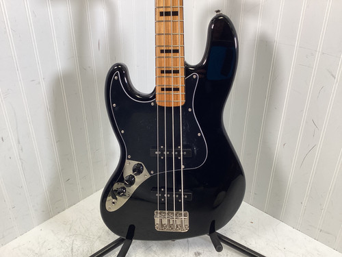 Vist Large View of Product Image Which is Used Squier CLASSIC VIBE JAZZ BASS LH J Type Bass Guitar Black 4-String