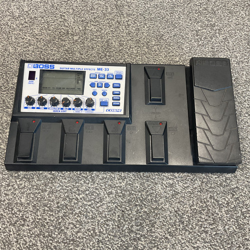 Vist Large View of Product Image Which is Used BOSS ME-33 - Vintage Multi-FX Pedal