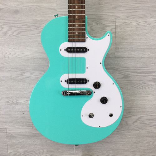 Vist Large View of Product Image Which is Used Epiphone LES PAUL MELODY MAKER LP Type Electric Guitar Blue 6-String