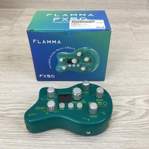 Vist Large View of Product Image Which is Used Flamma FX50 MULTI FX Multi-FX Pedal