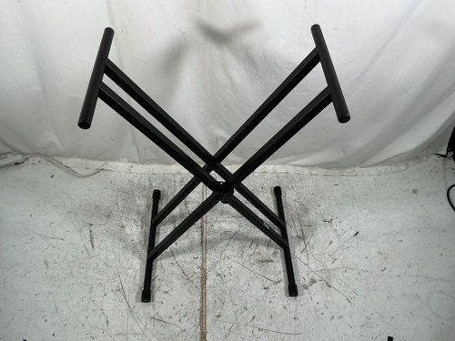 Vist Large View of Product Image Which is Used On Stage DOUBLE X KEYBOARD STAND Single Keyboard Stand
