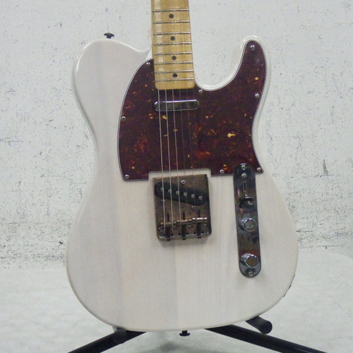 Vist Large View of Product Image Which is Used T style Partscaster T Type Electric Guitar White 6-String