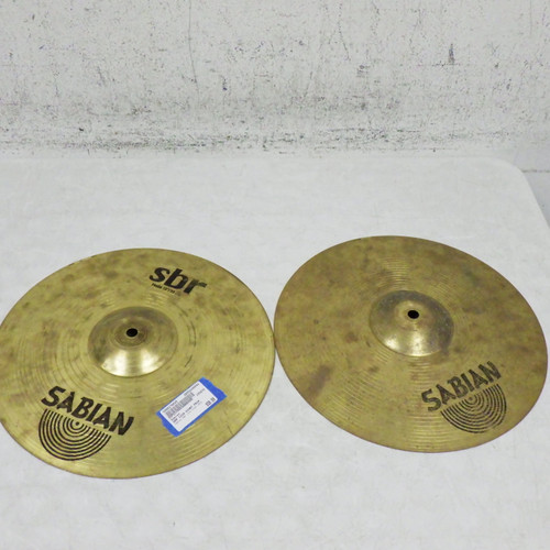 Vist Large View of Product Image Which is Used Sabian SBR 13IN HIHAT PAIR Hi Hat Cymbals 13"