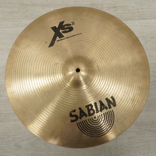 Vist Large View of Product Image Which is Used Sabian XS20 Medium Thin Crash Cymbal 18 - Inch
