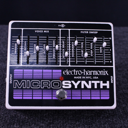 Vist Large View of Product Image Which is Used Electro Harmonix (E/H) MICRO SYNTH PEDAL Synthesizer Pedal