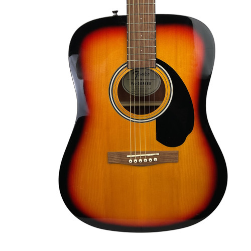 Vist Large View of Product Image Which is Used Fender FA-115 Laminate Top Acoustic Guitar Sunburst