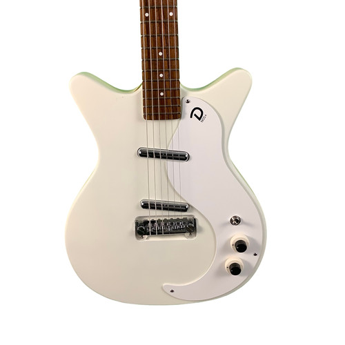Vist Large View of Product Image Which is Used Danelectro NOS+ Electric Guitar White 6-String