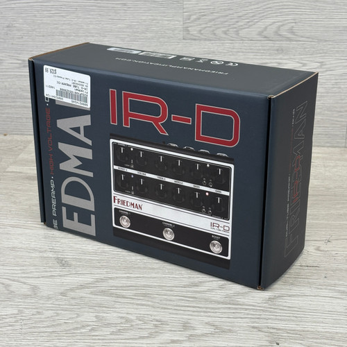 Vist Large View of Product Image Which is Used Friedman IR-D TUBE PREAMP/DI Guitar PreAmp Pedal
