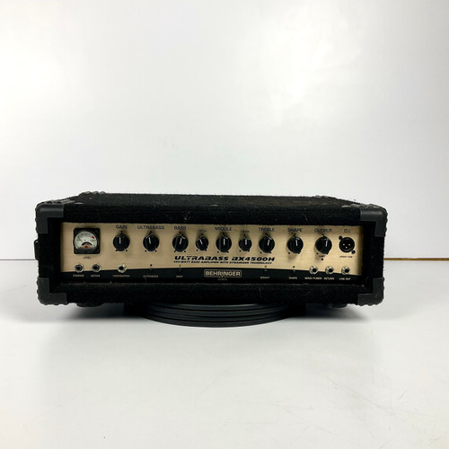 Vist Large View of Product Image Which is Used Behringer Ultrabass BX4500H Bass Amplifier Head