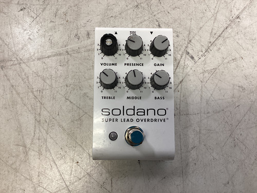 Vist Large View of Product Image Which is Used Soldano SUPER LEAD OVERDRIVE Overdrive Pedal