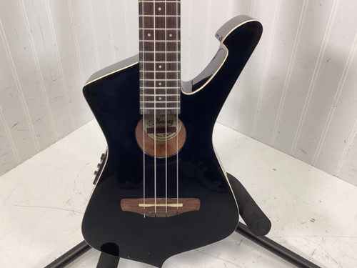 Vist Large View of Product Image Which is Used Ibanez ICEMAN TENOR UKE Ukulele Black