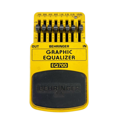 Vist Large View of Product Image Which is Used Behringer EQ700 7-Band Graphic Equalizer Guitar Effects Pedal