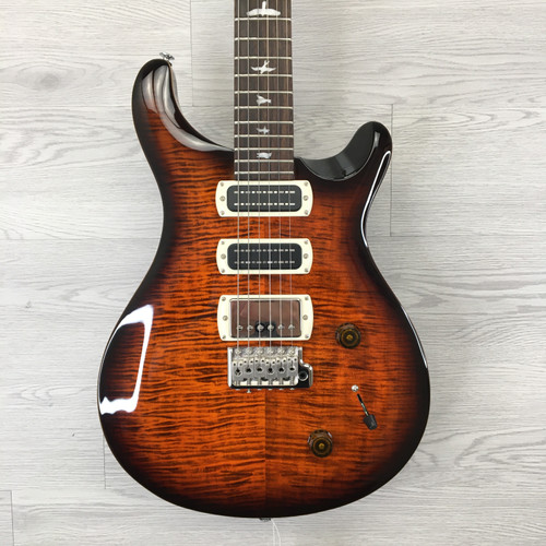 Vist Large View of Product Image Which is Used Paul Reed Smith - PRS SE STUDIO ORANGE TIGER SMOKEBURST S Type Electric Guitar Sunburst 6-String