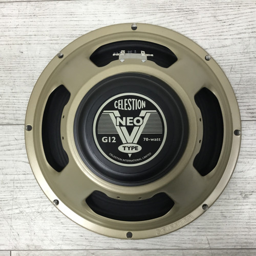 Vist Large View of Product Image Which is Used Celestion G12 Neo 70w 16 Ohm V Type 1x12 Raw Speaker