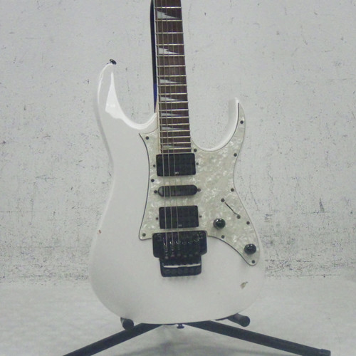 Vist Large View of Product Image Which is Used Ibanez RG 350 DX Super S Electric Guitar White 6-String