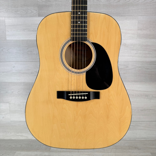 Vist Large View of Product Image Which is Used Starcaster 0910104121 Acoustic Guitar - Natural - AS IS - Read Description