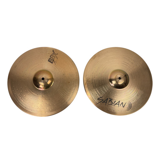 Vist Large View of Product Image Which is Used Sabian B8X 14 IN HI HATS Hi Hat Cymbals 14"