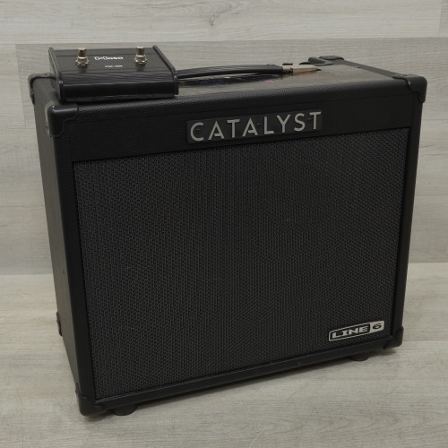 Vist Large View of Product Image Which is Used Line 6 Catalyst 60 1x12 Solid State Amplifier