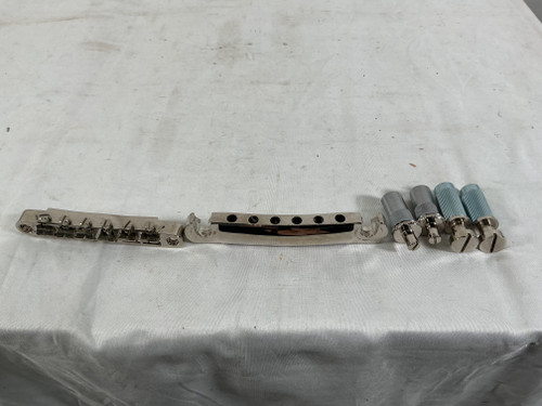 Vist Large View of Product Image Which is Used Epiphone TUNE-O-MATIC STYLE BRIDGE/TAILPIECE SET Guitar Hardware