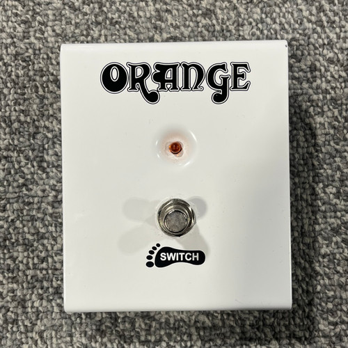 Vist Large View of Product Image Which is Used ORANGE FS-1 SINGLE-BUTTON FOOTSWITCH