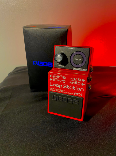 Vist Large View of Product Image Which is Used Boss LOOPSTATION RC-1 Looper Pedal