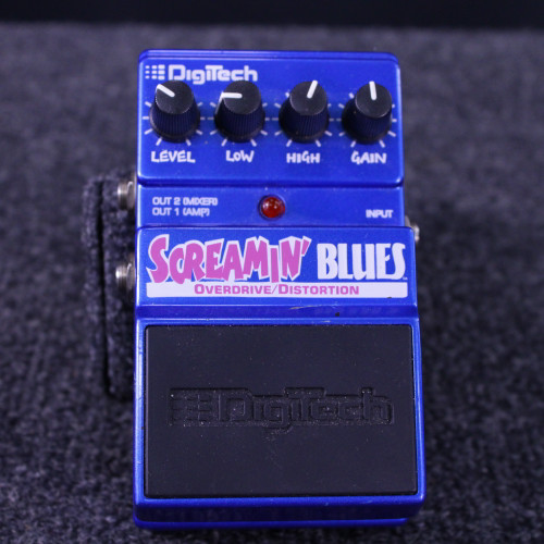 Vist Large View of Product Image Which is Used Digitech SCREAMIN BLUES OVERDRIVE PEDAL Overdrive Pedal