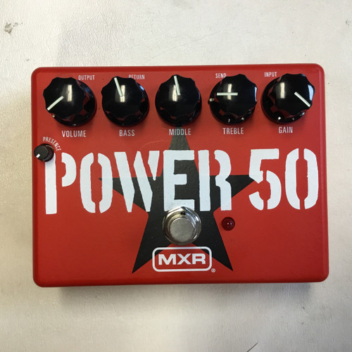 Vist Large View of Product Image Which is Used MXR POWER 50 Distortion Pedal