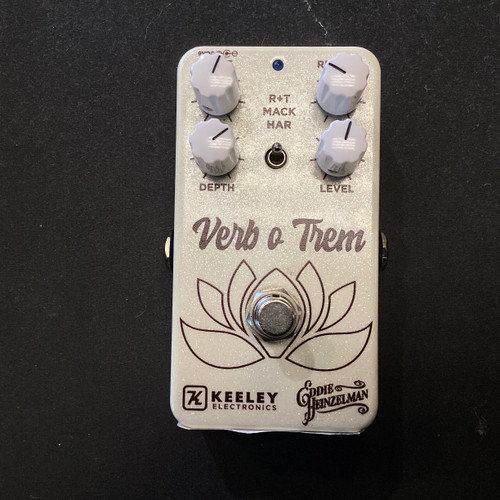 Vist Large View of Product Image Which is Used Keeley VERB O TREM Tremolo Pedal