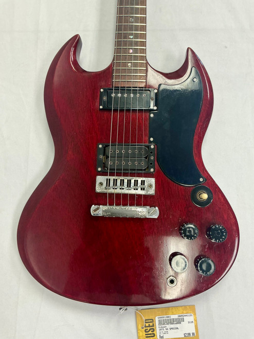 Vist Large View of Product Image Which is Used Gibson 1973 SG SPECIAL Vintage SG Type Electric Guitar Red 6-String
