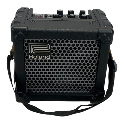 Vist Large View of Product Image Which is Used Roland Micro Cube Solid State Guitar