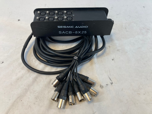 Vist Large View of Product Image Which is Used Seismic Audio SACB-8X25 Snake