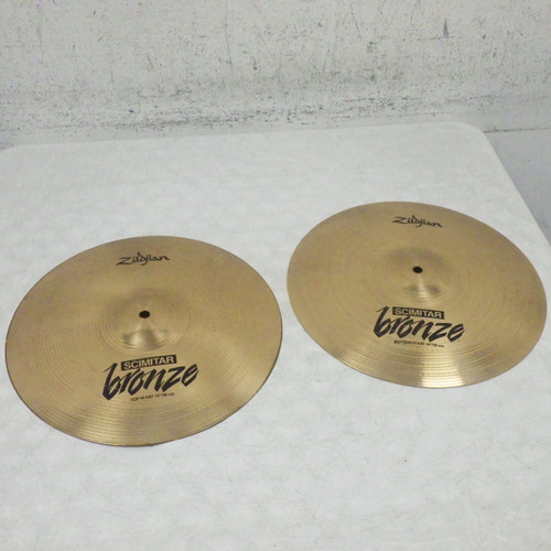 Vist Large View of Product Image Which is Used Zildjian 14 Inch Scimitar Bronze Hi Hats