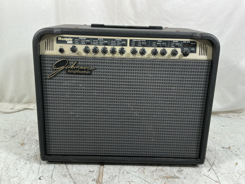 Vist Large View of Product Image Which is Used Johnson MARQUIS JM60 W/CONTROLLER 1 x 12 Solid State Amplifier 1 x 12