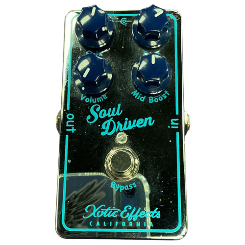 Vist Large View of Product Image Which is Used Xotic SOUL DRIVEN Overdrive Pedal