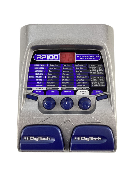 Vist Large View of Product Image Which is Used Digitech RP100 Multi Effects Pedal w/AC