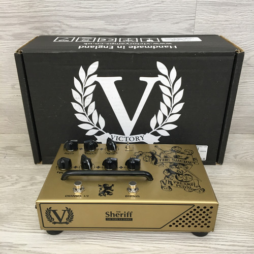 Vist Large View of Product Image Which is Used Victory THE SHERIFF V4 PREAMP Guitar PreAmp Pedal