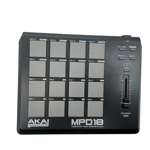 Vist Large View of Product Image Which is Used Akai MPD18 Pad Controller Pad