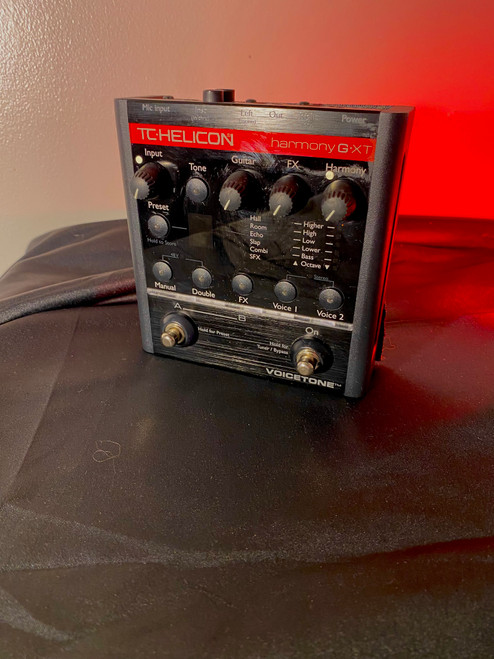 Vist Large View of Product Image Which is Used TC Helicon HARMONY GXT VOCAL FX PEDAL Pro Sound Product