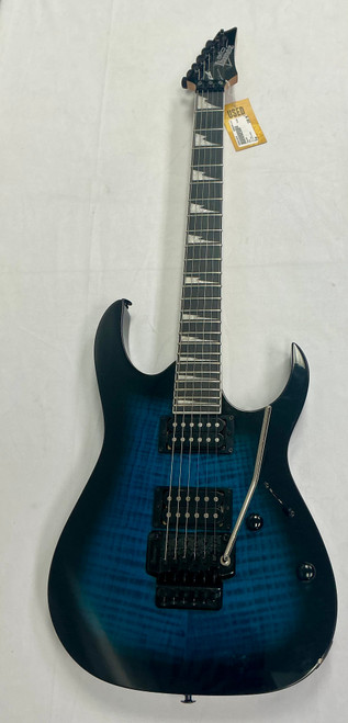 Vist Large View of Product Image Which is Used Ibanez GIO S Type Electric Guitar Blue 6-String