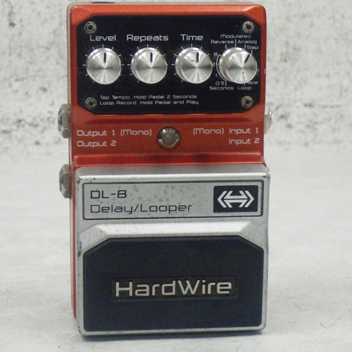 Vist Large View of Product Image Which is Used Hardwire DL-8 Delay Pedal