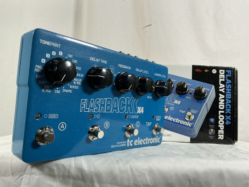 Vist Large View of Product Image Which is Used TC Electronic FLASHBACK X4 DELAY Delay Pedal