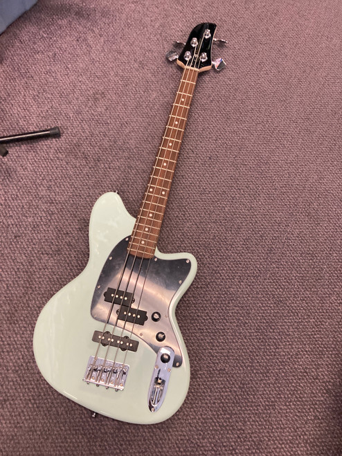 Vist Large View of Product Image Which is Used Ibanez TALMAN TMB30 J Type Bass Guitar Blue 4-String