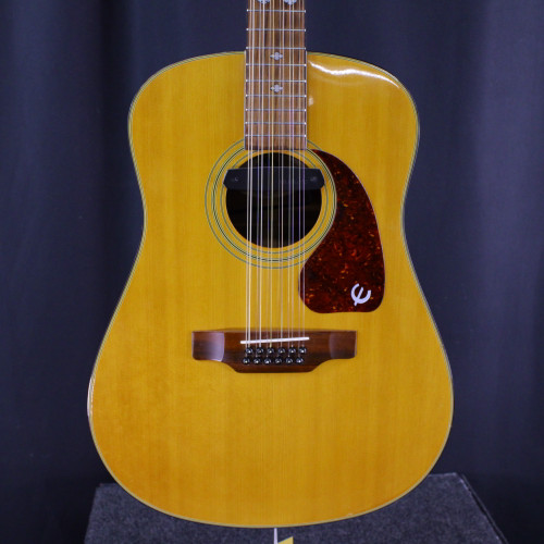 Vist Large View of Product Image Which is Used Epiphone PR 350-12 W/PICKUP Laminate Top Acoustic Guitar Natural