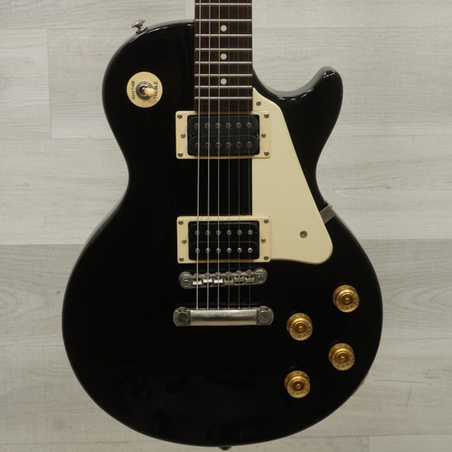 Vist Large View of Product Image Which is Used Epiphone Les Paul 100 Electric Guitar Black