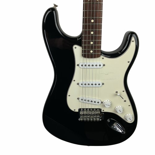 Vist Large View of Product Image Which is Used Fender MIM STANDARD STRATOCASTER S Type Electric Guitar Black 6-String