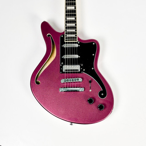 Vist Large View of Product Image Which is Used D'Angelico Premier Series Bedford SH Electric Guitar Oxblood 6-String