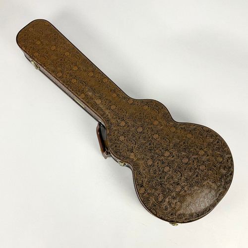 Vist Large View of Product Image Which is Used Crossrock Les Paul Leather Embossed Electric Guitar Case
