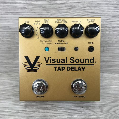 Vist Large View of Product Image Which is Used Visual Sound TAP DELAY Delay Pedal